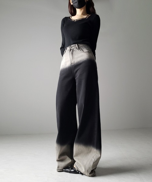 ブラックデニム ハイウエスト pn56_5.jpg