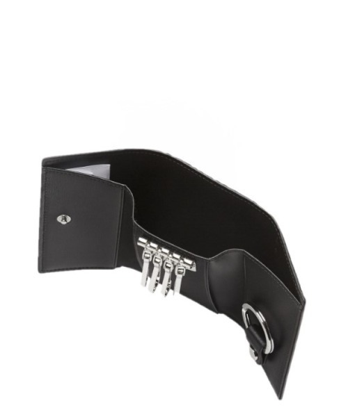 MCM（エムシーエム）の「モノグラム 三つ折りキーケース（キーケース/キーアクセサリー・メンズ・ブラック・ONE SIZE）」の5枚目の写真