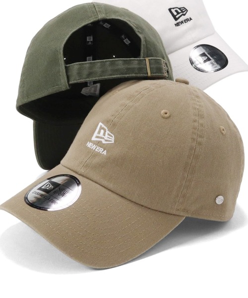 NEW ERA(ニューエラ)の「ニューエラ キャップ カジュアルクラシック フラッグロゴ(キャップ・メンズ・オリーブ/ブラック/ベージュ/ベージュ系その他/ホワイト/ブラウン/グレー/クリーム・FREE)」の6枚目の写真