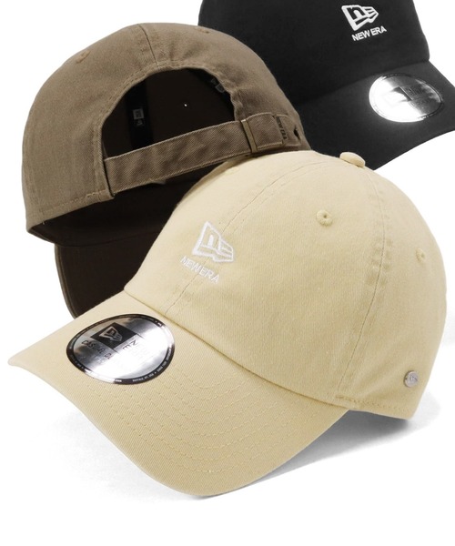 NEW ERA(ニューエラ)の「ニューエラ キャップ カジュアルクラシック フラッグロゴ(キャップ・メンズ・オリーブ/ブラック/ベージュ/ベージュ系その他/ホワイト/ブラウン/グレー/クリーム・FREE)」の1枚目の写真