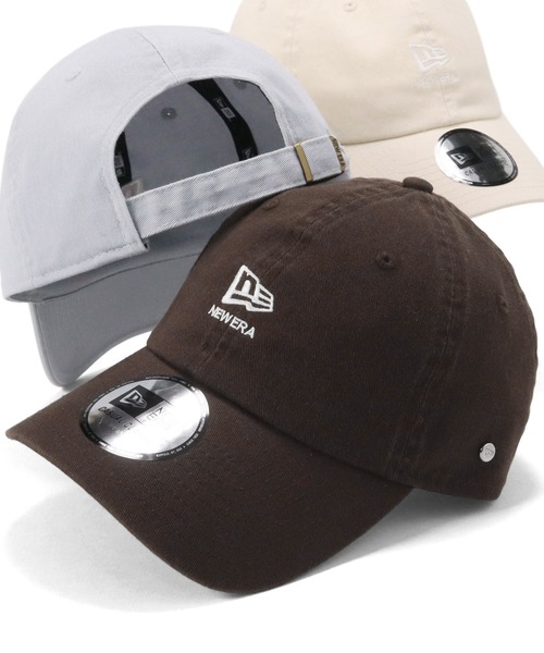 NEW ERA(ニューエラ)の「ニューエラ キャップ カジュアルクラシック フラッグロゴ(キャップ・メンズ・オリーブ/ブラック/ベージュ/ベージュ系その他/ホワイト/ブラウン/グレー/クリーム・FREE)」の5枚目の写真