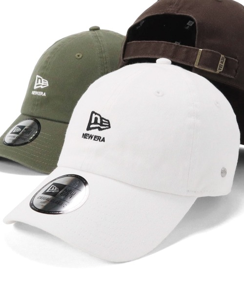 NEW ERA(ニューエラ)の「ニューエラ キャップ カジュアルクラシック フラッグロゴ(キャップ・メンズ・オリーブ/ブラック/ベージュ/ベージュ系その他/ホワイト/ブラウン/グレー/クリーム・FREE)」の2枚目の写真