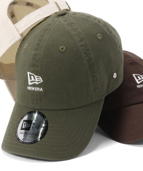 NEW ERA(ニューエラ)の「ニューエラ キャップ カジュアルクラシック フラッグロゴ(キャップ・メンズ・オリーブ/ブラック/ベージュ/ベージュ系その他/ホワイト/ブラウン/グレー/クリーム・FREE)」の8枚目の写真