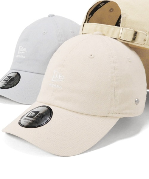 NEW ERA(ニューエラ)の「ニューエラ キャップ カジュアルクラシック フラッグロゴ(キャップ・メンズ・オリーブ/ブラック/ベージュ/ベージュ系その他/ホワイト/ブラウン/グレー/クリーム・FREE)」の7枚目の写真