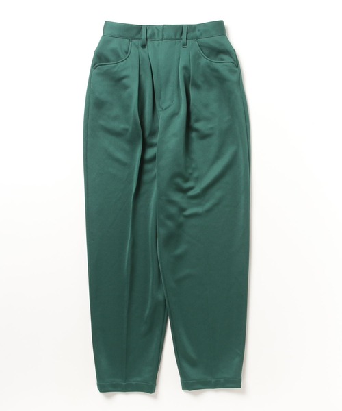 fridge(フリッジ)の「【FARAH】ファーラー Two Tuck Wide Taperd Pants(スラックス・メンズ・グリーン・MEDIUM/SMALL)」の1枚目の写真
