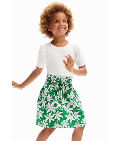 【セール】花柄 コンビネーションワンピース（ワンピース）｜Desigual（デシグアル）