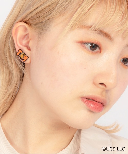 BUTTON＆CUFFLINKS（ボタンアンドカフリンクス）の「BUTTON＆CUFFLINKS　ボタンアンドカフリンクス：ミニオンピアス　スチュアート/オットーとバナナ/ボブとティム/ティムとバナナ（ピアス（両耳用）・レディース・イエロー系その他/イエロー系その他2/イエロー系その他3/イエロー・FREE）」の18枚目の写真