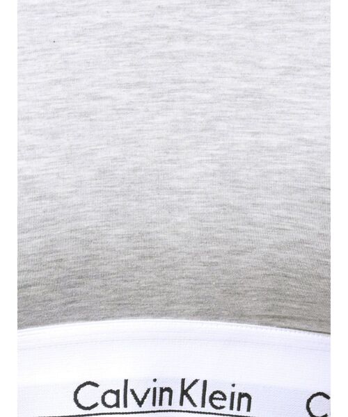 Calvin Klein（カルバン・クライン）の「CalvinKlein T-SHIRT BRALETTE（Tシャツ/カットソー・レディース・ブラック/グレー/オフホワイト・SMALL）」の22枚目の写真