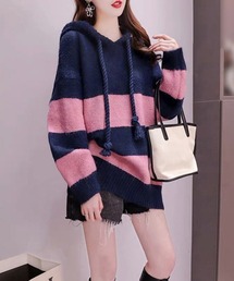 ニット/セーター パーカー 韓国」に該当するレディースの