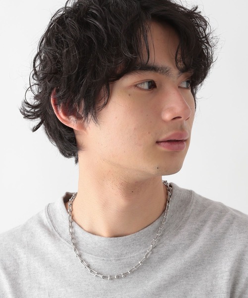 GLOBAL WORK(グローバルワーク)の「UNISEX/ステンレスショートネックレス/993909(ネックレス・メンズ・シルバー系5/シルバー系6/シルバー系2/シルバー系3/シルバー系4/ブラック/シルバー系/シルバー系1/ダークグレー/シルバー系7/シルバー系その他/シルバー系その他3/シルバー系その他2/シルバー系その他4・FREE)」の12枚目の写真