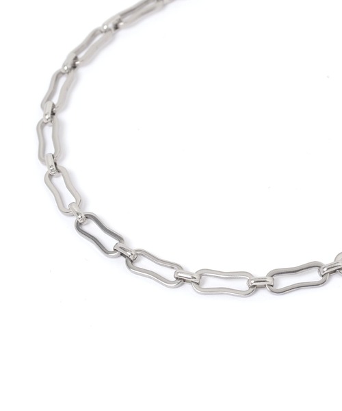 GLOBAL WORK(グローバルワーク)の「UNISEX/ステンレスショートネックレス/993909(ネックレス・メンズ・シルバー系5/シルバー系6/シルバー系2/シルバー系3/シルバー系4/ブラック/シルバー系/シルバー系1/ダークグレー/シルバー系7/シルバー系その他/シルバー系その他3/シルバー系その他2/シルバー系その他4・FREE)」の15枚目の写真