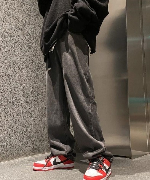VIBGYOR(ヴィブジョー)の「デニムパンツ(BL)(デニムパンツ・メンズ・ブルー/ブラック・MEDIUM/LARGE)」の2枚目の写真