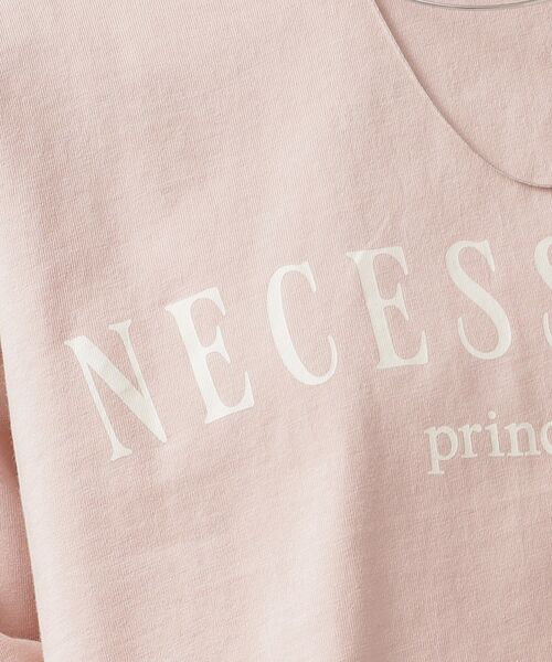 SHOO・LA・RUE（シューラルー）の「◆プリントロングスリーブTシャツ（Tシャツ/カットソー・レディース・ベージュ系その他4/ブラック系2/グレー系/グリーン系3/ピンク系その他/ホワイト系その他/ライトブルー/ホワイト・02/03/04）」の21枚目の写真