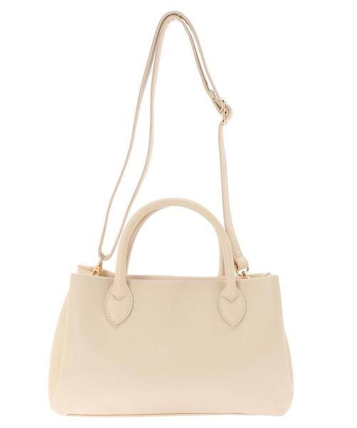 Green Parks(グリーンパークス)の「OTO.HA.多収納ツーハンドルバッグ(ハンドバッグ・レディース・ブラック/アイボリー・FREE)」の7枚目の写真