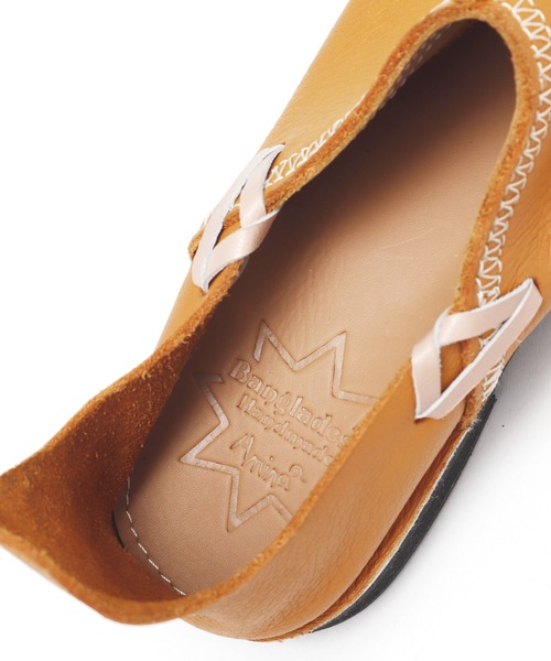 チャイハネ（チャイハネ）の「【チャイハネ】ダッカバブーシュ（スリッポン・レディース・ブラウン/グリーン/ブラック・ONESIZE）」の14枚目の写真