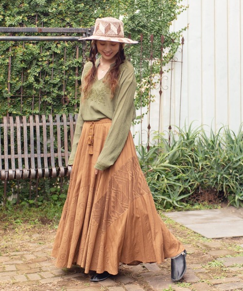 チャイハネ（チャイハネ）の「【チャイハネ】ダッカバブーシュ（スリッポン・レディース・ブラウン/グリーン/ブラック・ONESIZE）」の9枚目の写真