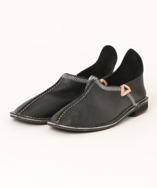 チャイハネ（チャイハネ）の「【チャイハネ】ダッカバブーシュ（スリッポン・レディース・ブラウン/グリーン/ブラック・ONESIZE）」の4枚目の写真