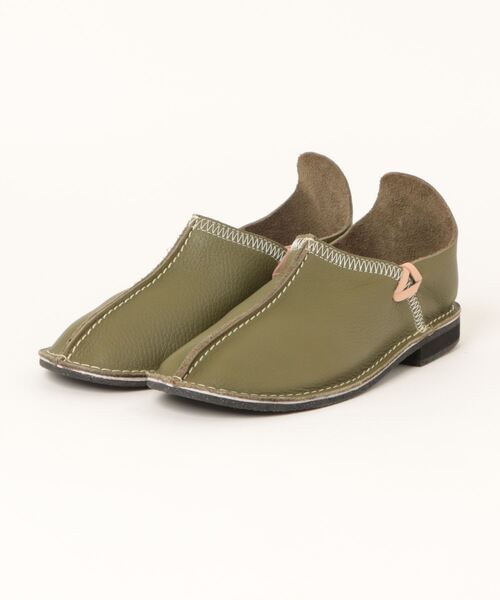 チャイハネ（チャイハネ）の「【チャイハネ】ダッカバブーシュ（スリッポン・レディース・ブラウン/グリーン/ブラック・ONESIZE）」の21枚目の写真