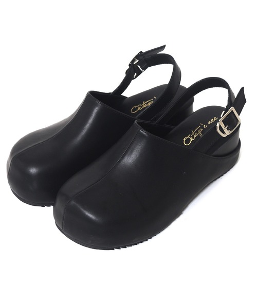 w closet（ダブルクローゼット）の「ストラップサボ（サンダル・レディース・オフホワイト/ブラック・M/L）」の15枚目の写真