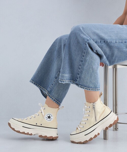 CONVERSE(コンバース)の「<CONVERSE>オールスター トレックウエーブ Z HI スニーカー(スニーカー・レディース・ナチュラル・5.5(24.5)/4.5(23.5)/5(24)/4(23))」の14枚目の写真