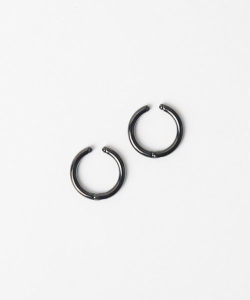 ARCHIVER（アーカイバ）の「【Al】Stainless Hoop Ear Crip 14mm（イヤリング・レディース・ゴールド/ブラック/シルバー・FREE）」の7枚目の写真