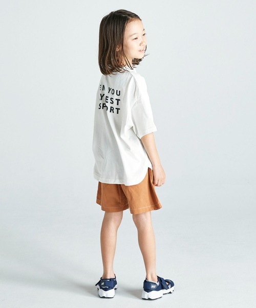 FOV(フォブ)の「フォブ YELL 6分袖 Tシャツ(Tシャツ/カットソー・キッズ・ホワイト/グリーン/ブラック・S/M/L/XL)」の13枚目の写真