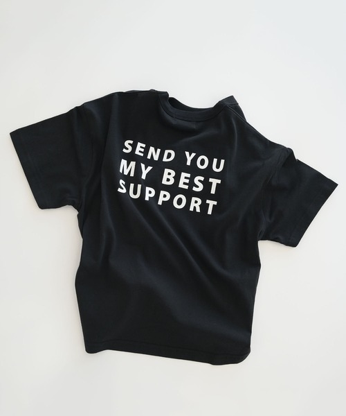 FOV(フォブ)の「フォブ YELL 6分袖 Tシャツ(Tシャツ/カットソー・キッズ・ホワイト/グリーン/ブラック・S/M/L/XL)」の18枚目の写真