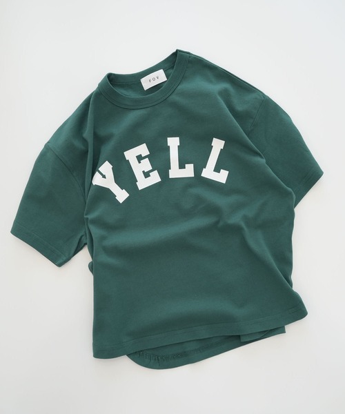FOV(フォブ)の「フォブ YELL 6分袖 Tシャツ(Tシャツ/カットソー・キッズ・ホワイト/グリーン/ブラック・S/M/L/XL)」の19枚目の写真