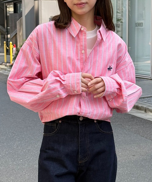 セール】【BEVERLY HILLS POLO CLUB】ワンポイントロゴBIGシルエット