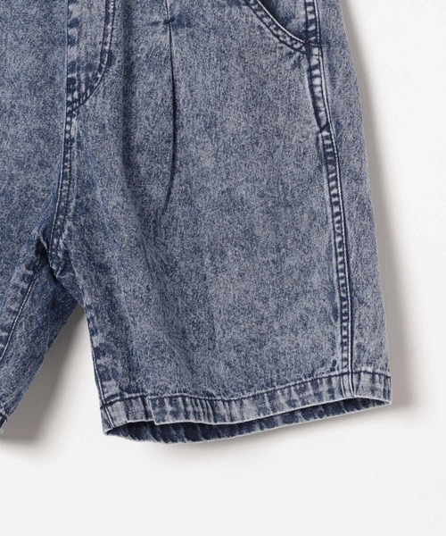 BAYFLOW（ベイフロー）の「ケミカルデニムハーフパンツ（KIDS）（デニムパンツ・キッズ・ブラック系/ブルー系・110cm/120cm/130cm/140cm/150cm）」の6枚目の写真