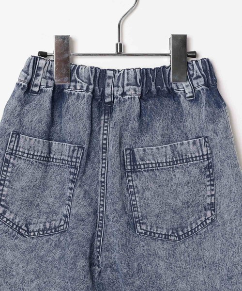BAYFLOW（ベイフロー）の「ケミカルデニムハーフパンツ（KIDS）（デニムパンツ・キッズ・ブラック系/ブルー系・110cm/120cm/130cm/140cm/150cm）」の7枚目の写真