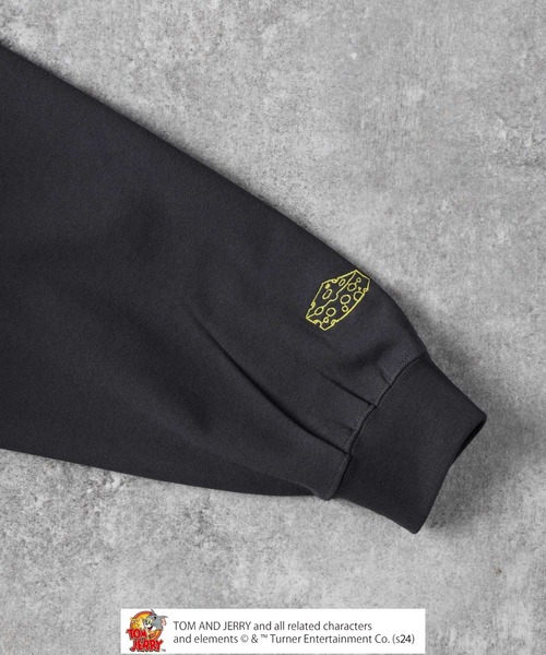 Right-on（ライトオン）の「トムとジェリ－スウェット（スウェット・メンズ・ブルー/ホワイト×グリーン/オレンジ/ブラウン/グリーン/レッド・L/XL/M）」の17枚目の写真