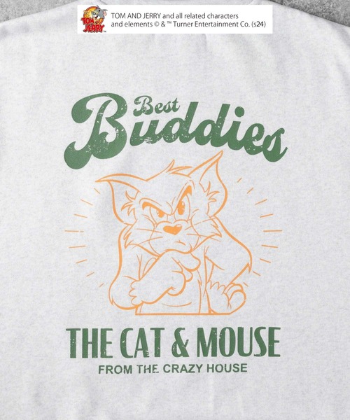 Right-on（ライトオン）の「トムとジェリ－スウェット（スウェット・メンズ・ブルー/ホワイト×グリーン/オレンジ/ブラウン/グリーン/レッド・L/XL/M）」の20枚目の写真