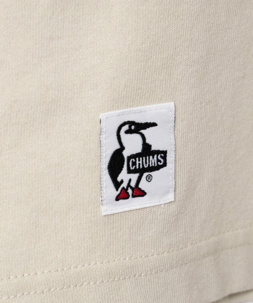 CHUMS（チャムス）の「[CHUMS/チャムス] オーバーサイズ チャムスロゴ バックプリントTシャツ（Tシャツ/カットソー・レディース・ホワイト/ブラック/グレイッシュベージュ/ブルーグリーン・M/L/XL）」の18枚目の写真