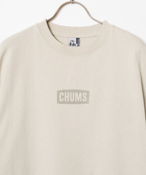 CHUMS（チャムス）の「[CHUMS/チャムス] オーバーサイズ チャムスロゴ バックプリントTシャツ（Tシャツ/カットソー・レディース・ホワイト/ブラック/グレイッシュベージュ/ブルーグリーン・M/L/XL）」の15枚目の写真