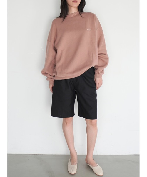 ENCIRCLE(エンサークル)の「【ENCIRCLE/エンサークル】One tuck shorts/ワンタックシショート(パンツ)(その他パンツ・レディース・ブラック/ベージュ・1/2)」の20枚目の写真