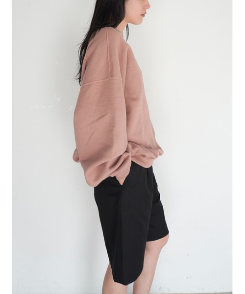 ENCIRCLE(エンサークル)の「【ENCIRCLE/エンサークル】One tuck shorts/ワンタックシショート(パンツ)(その他パンツ・レディース・ブラック/ベージュ・1/2)」の22枚目の写真