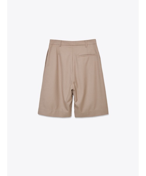 ENCIRCLE(エンサークル)の「【ENCIRCLE/エンサークル】One tuck shorts/ワンタックシショート(パンツ)(その他パンツ・レディース・ブラック/ベージュ・1/2)」の9枚目の写真