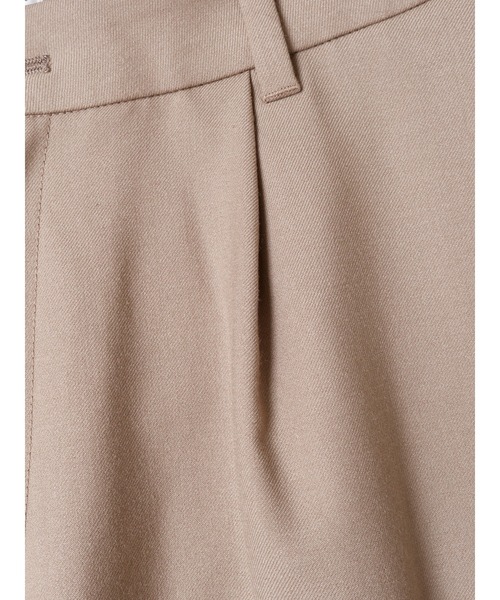 ENCIRCLE(エンサークル)の「【ENCIRCLE/エンサークル】One tuck shorts/ワンタックシショート(パンツ)(その他パンツ・レディース・ブラック/ベージュ・1/2)」の10枚目の写真