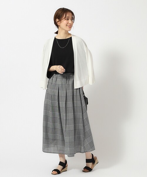 DRESKIP（ドレスキップ）の「◆【無理せずキレイ/イージーケア/UV】ビンテージドルマン7分袖ブラウス（シャツ/ブラウス・レディース・ライトイエロー系/ブラック/ライトベージュ/ブルー/オフホワイト/オレンジ・00）」の20枚目の写真