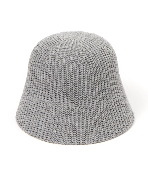 GLOBAL WORK(グローバルワーク)の「UVカットリブサーモバケハ/108276(ハット・レディース・アイボリー/ブラック/ベージュ/グレー・FREE)」の1枚目の写真