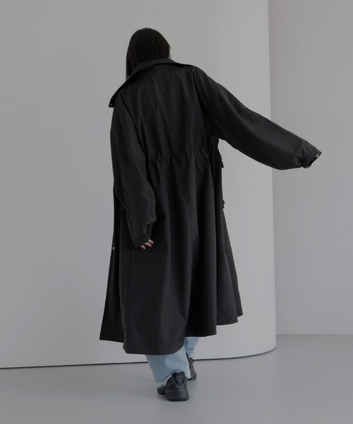 LIAN(リアン)の「スタンドモッズコート(モッズコート・レディース・アイボリー/ブラック/ベージュ・FREE)」の16枚目の写真