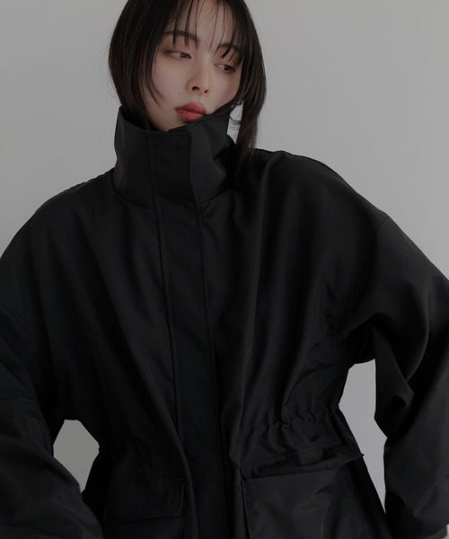 LIAN(リアン)の「スタンドモッズコート(モッズコート・レディース・アイボリー/ブラック/ベージュ・FREE)」の17枚目の写真