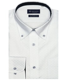 TOKYO SHIRTS（トウキョウシャツ）の「超形態安定ノーアイロン ボタンダウン 長袖ビジネスワイシャツ（大きいサイズ・長いサイズ）（ビジネスシャツ）」