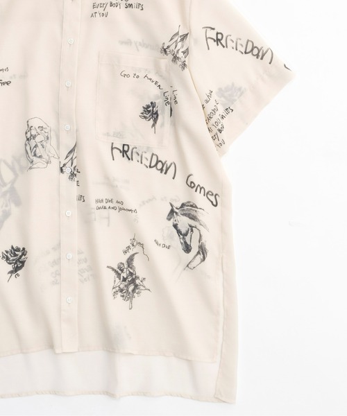 メゾンスペシャル MAISON SPECIAL シャツ ホワイト サイズ：Free MAISON SPECIAL（メゾンスペシャル）の「Over Size Color Shirt