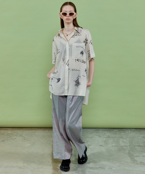 MAISON SPECIAL（メゾンスペシャル）の「Drawing Print Shirt