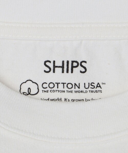 SHIPS(シップス)の「SHIPS: COTTON USA ポケット Tシャツ(Tシャツ/カットソー・メンズ・ライトブルー/クリーム/ピンク/グリーン/ライトグレー/ホワイト/ネイビー/ダークグレー・X-LARGE/LARGE/MEDIUM/SMALL)」の18枚目の写真