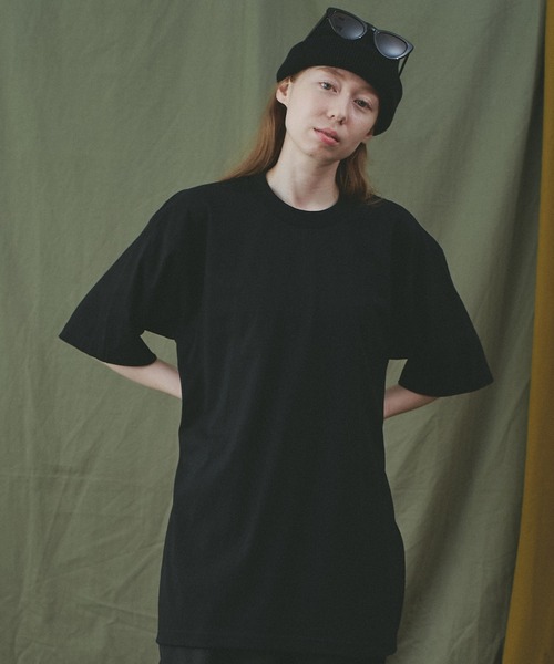 PRO CLUB (プロクラブ)の「PRO5 スーパー ヘヴィ Tシャツ(Tシャツ/カットソー・メンズ・ブラック/ホワイト/チャコールグレー/ネイビー・X-LARGE/LARGE/MEDIUM)」の1枚目の写真