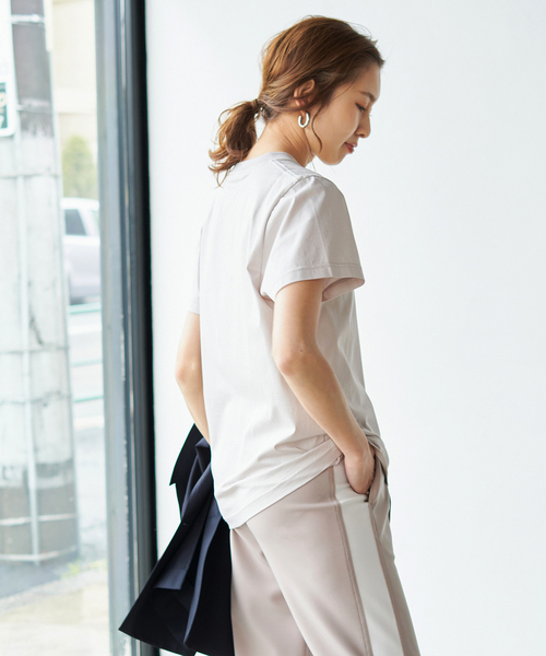 セール】ファインコットンTシャツ（Tシャツ/カットソー）｜Spick