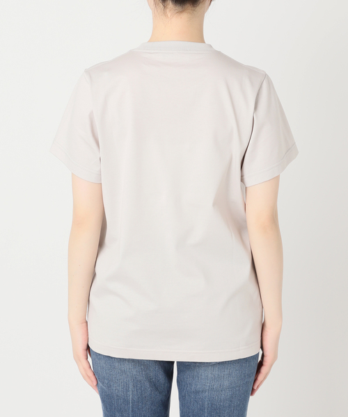 Spick & Span（スピックアンドスパン）の「ファインコットンTシャツ（Tシャツ/カットソー・レディース・グレー/ホワイト/ライトグレー/ベージュ・FREE）」の15枚目の写真